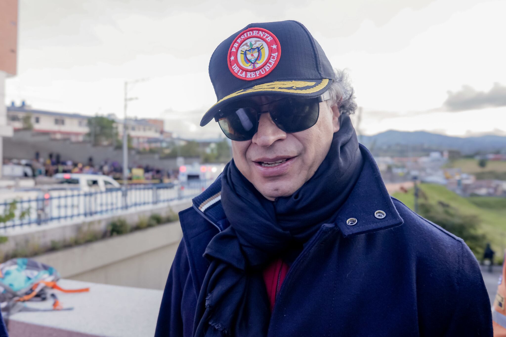 El presidente, Gustavo Petro, el 13 de abril de 2026, en Ipiales (Nariño)