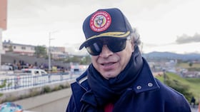 El presidente, Gustavo Petro, el 13 de abril de 2026, en Ipiales (Nariño)