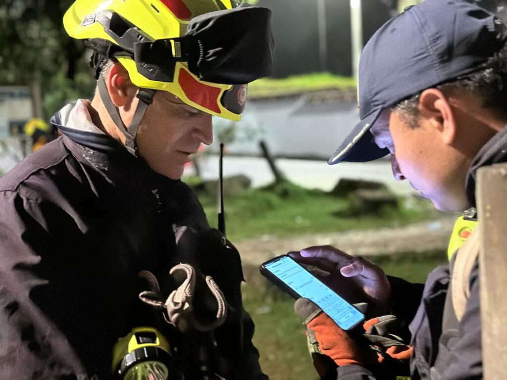 Desde la noche del domingo inició la búsqueda de personas desaparecidas