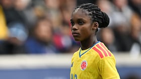 Linda Caicedo, delantera de la Selección Colombia de mayores