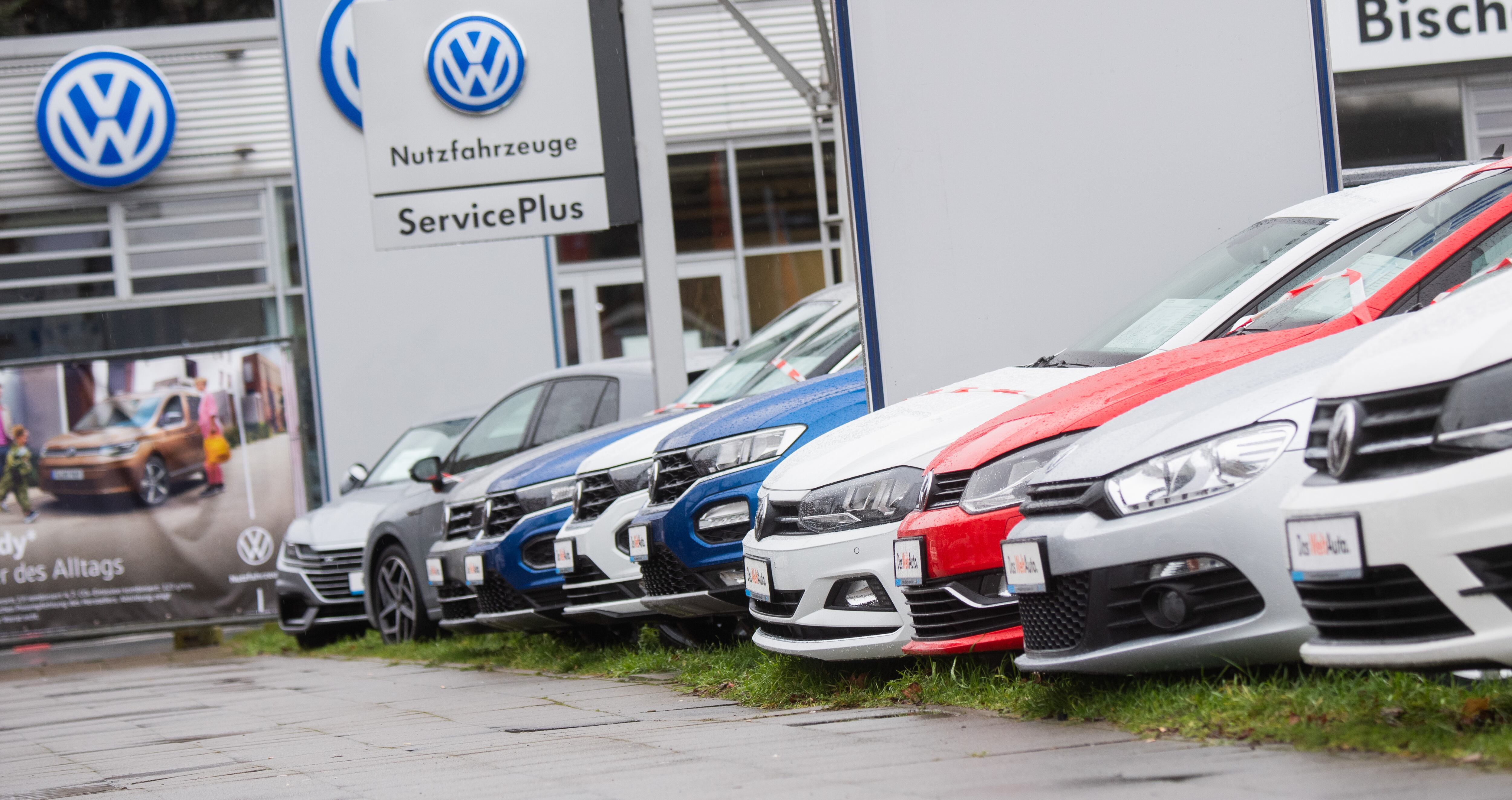 Ventas de Volkswagen. Foto de Julian Stratenschulte/picture alliance via Getty Images