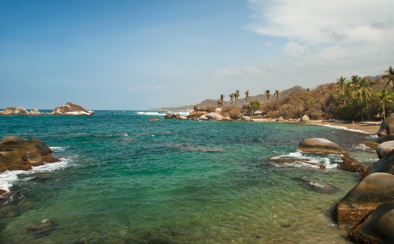 Playa La Piscina, en el Tayrona.