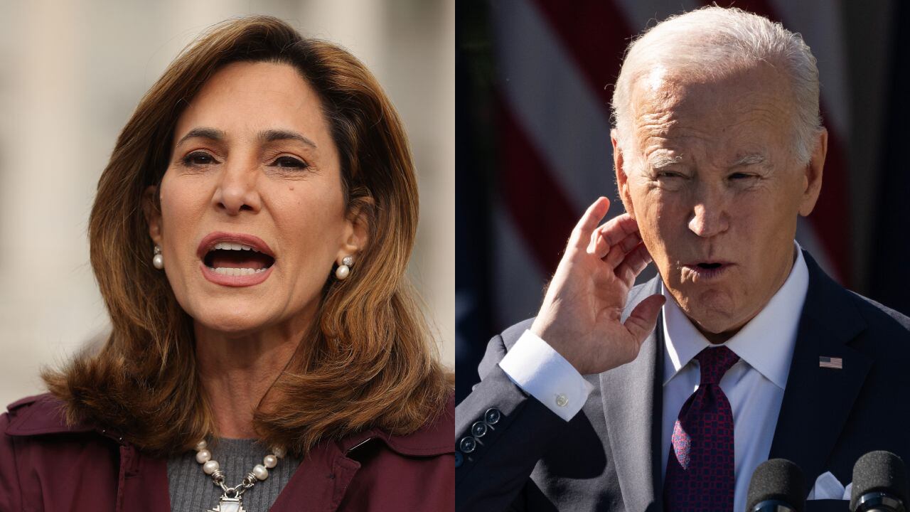 La congresista cuestionó las posturas del presidente norteamericano.