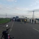 Comunidades negras mantienen bloqueada la vía Panamericana