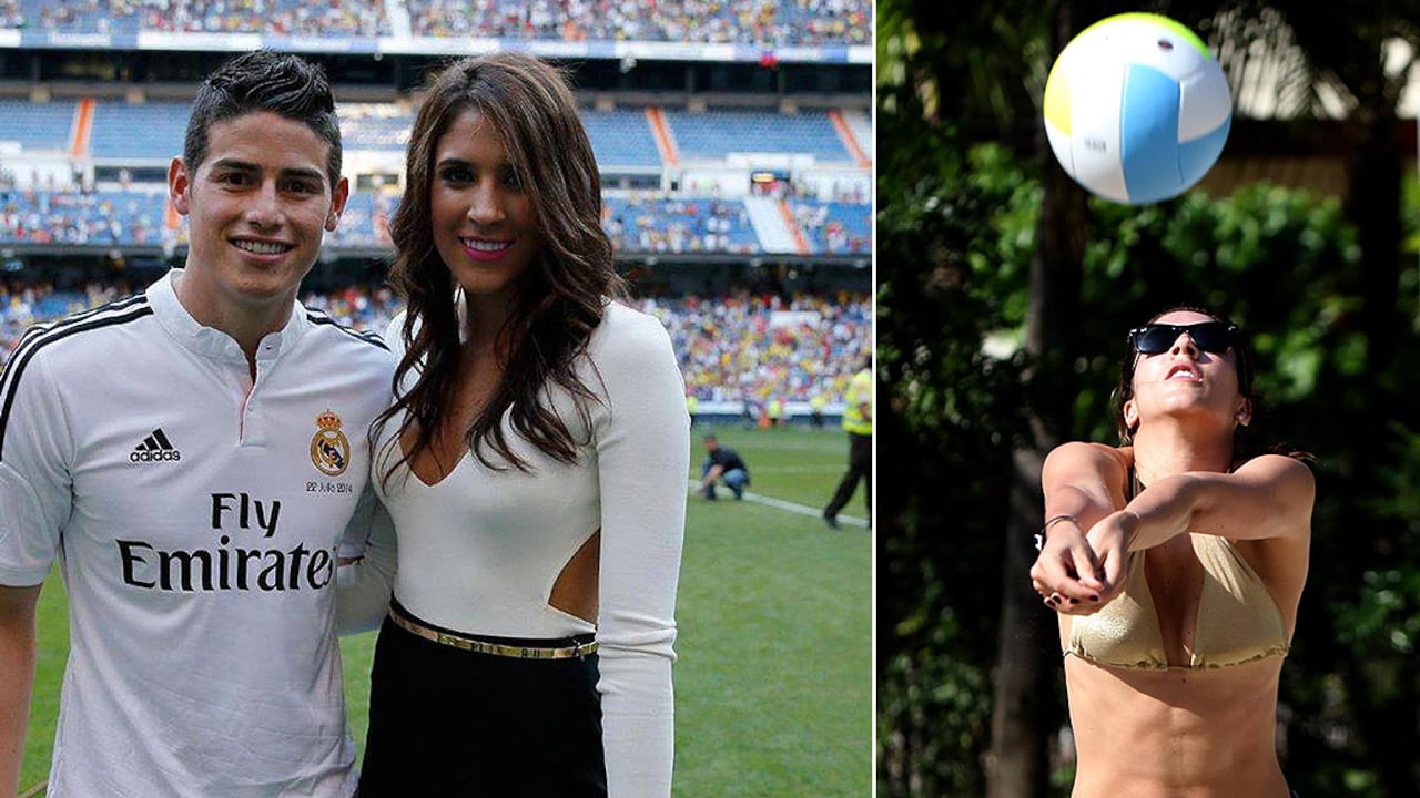 Daniela Ospina jugó con la selección Colombia de voleibol.