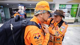 El equipo de rescate mexicano, conocido como los Topos, partió del Aeropuerto Internacional de la Ciudad de México rumbo a Venezuela el 25 de junio de 2026.