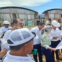 Ministra de Vivienda Catalina Velasco en Mocoa, Putumayo.