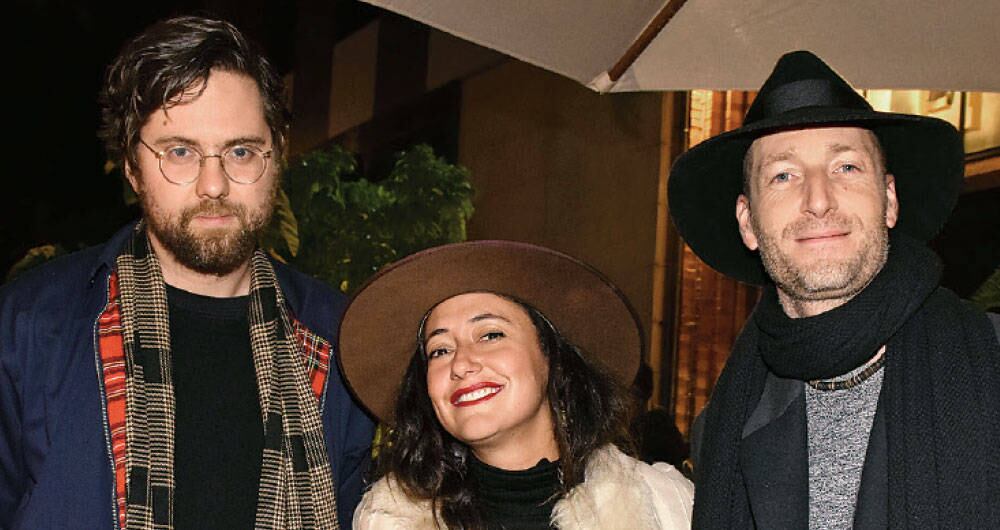 Mikko Gaestel, Renata Bolívar y Yann Decaumont.