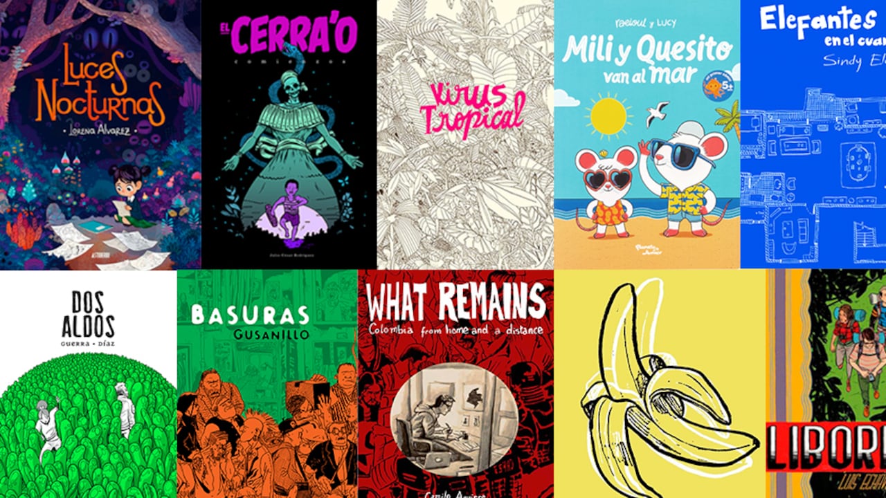 10 autores de cómics colombianos.