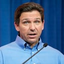 FILE - Florida Gov. Ron DeSantis speaks during a fundraising picnic for Rep. Randy Feenstra, R-Iowa, May 13, 2023, in Sioux Center, Iowa. DeSantis will announce his 2024 presidential campaign in a Twitter Spaces event with Elon Musk on Wednesday, May 24. (AP Photo/Charlie Neibergall, File)