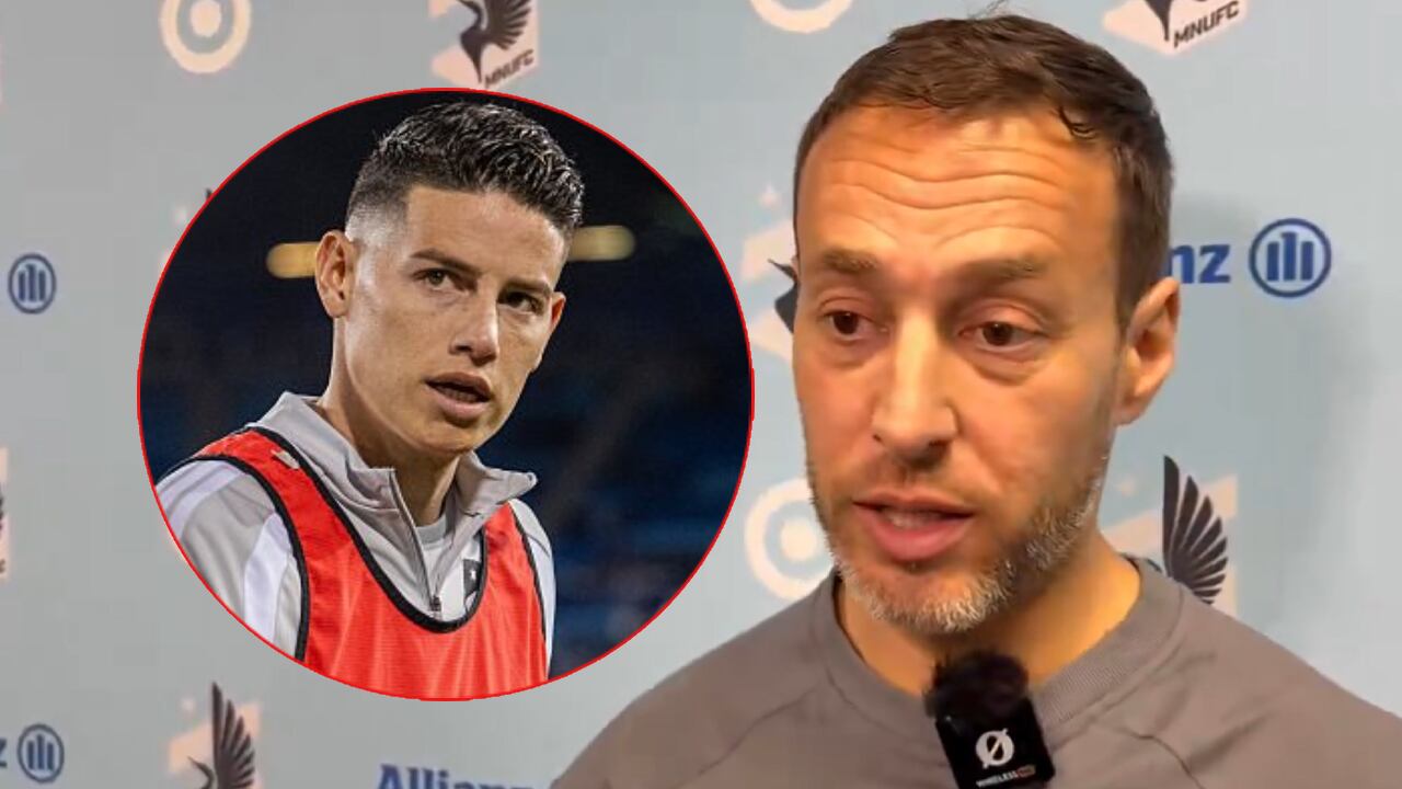 Khaled El-Ahmad, director deportivo de Minnesota United, hablando sobre James Rodríguez.