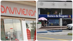 Davivienda y Banco de Bogotá están evaluando los daños de sus sucursales en las regiones del país más afectadas por el terremoto de este 10 de agosto.