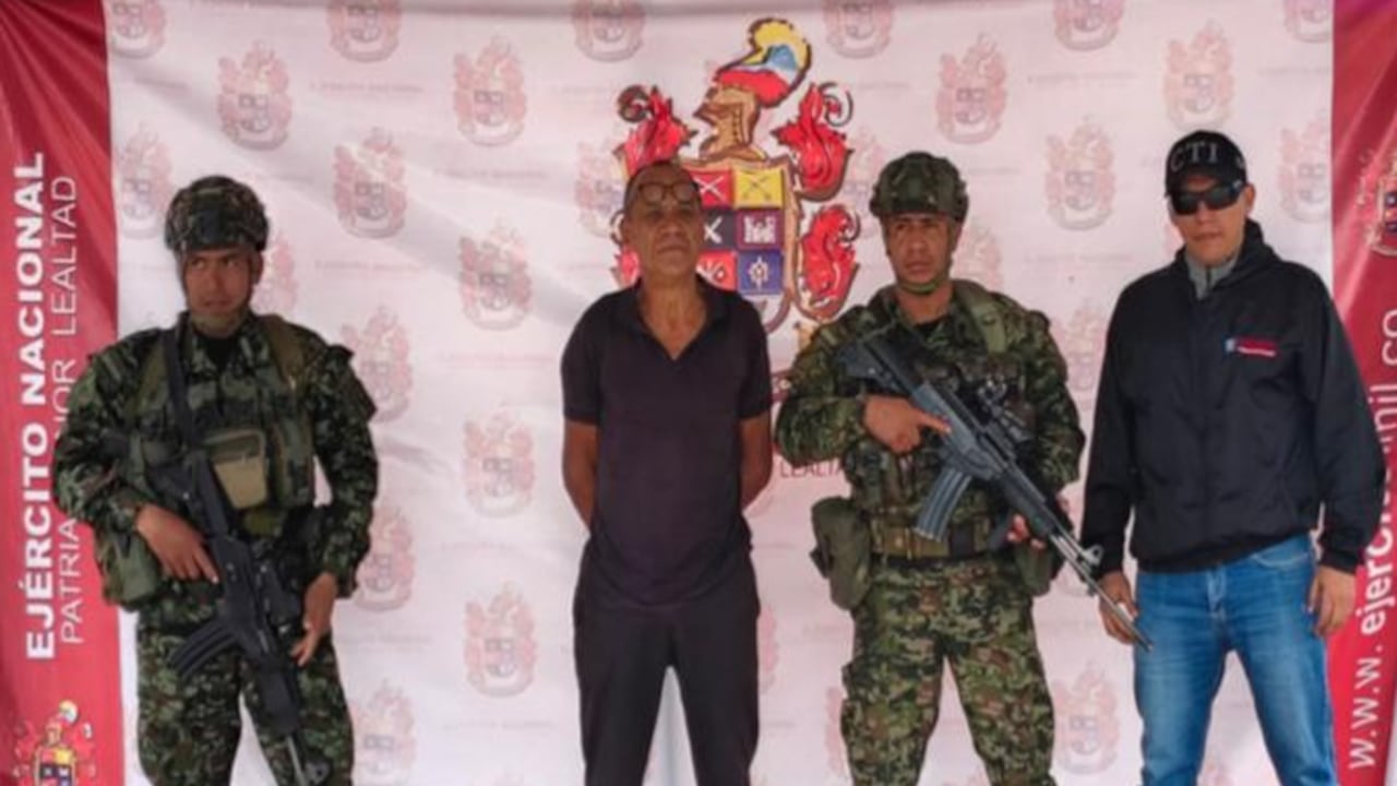 Captura de Marco Antonio Andrade, alias el Hijito, solicitado en extradición por Estados Unidos.