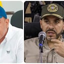 El alcalde de Sincelejo, Yahir Acuña, y el presidente de la República, Abelardo De La Espriella.