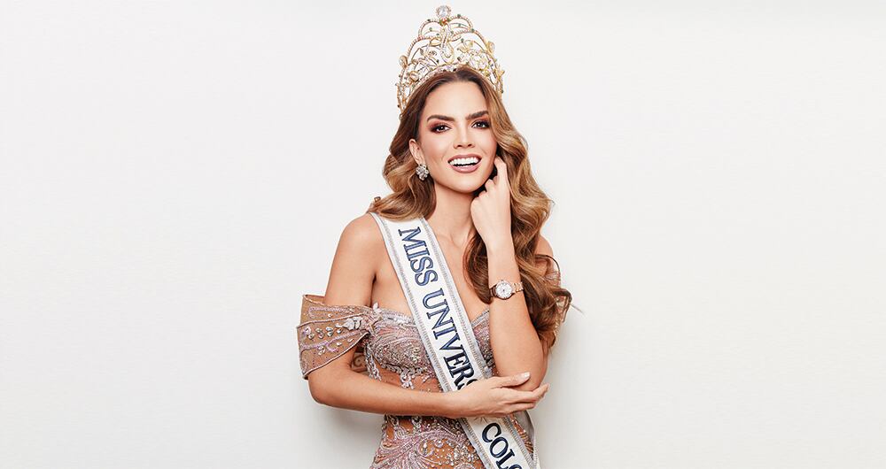 Daniela Toloza, candidata por el Valle del Cauca, elegida como la nueva Miss Universe Colombia.