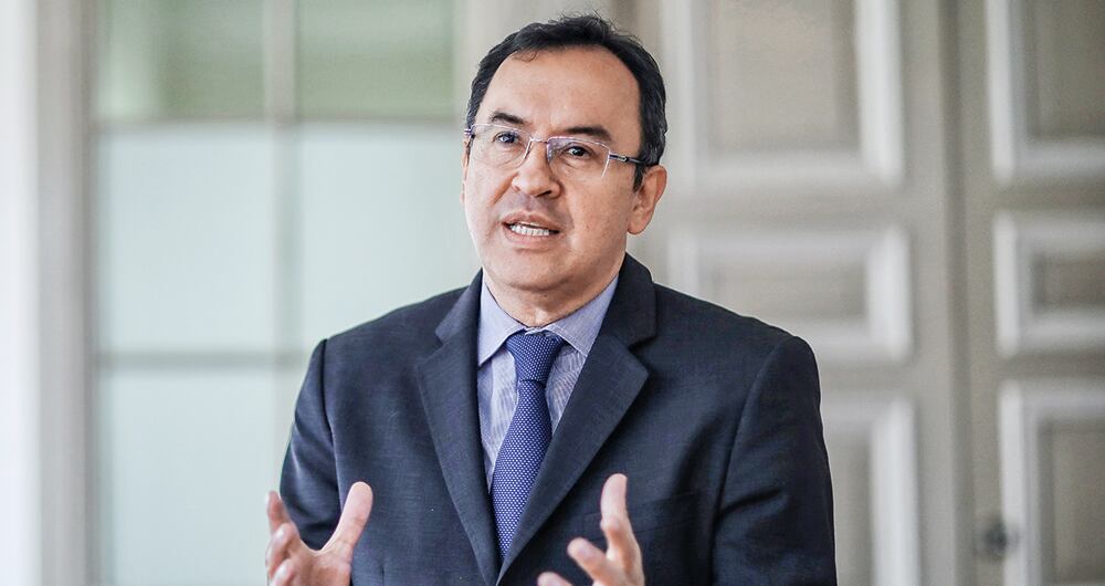 Alfonso Prada, ministro del Interior.