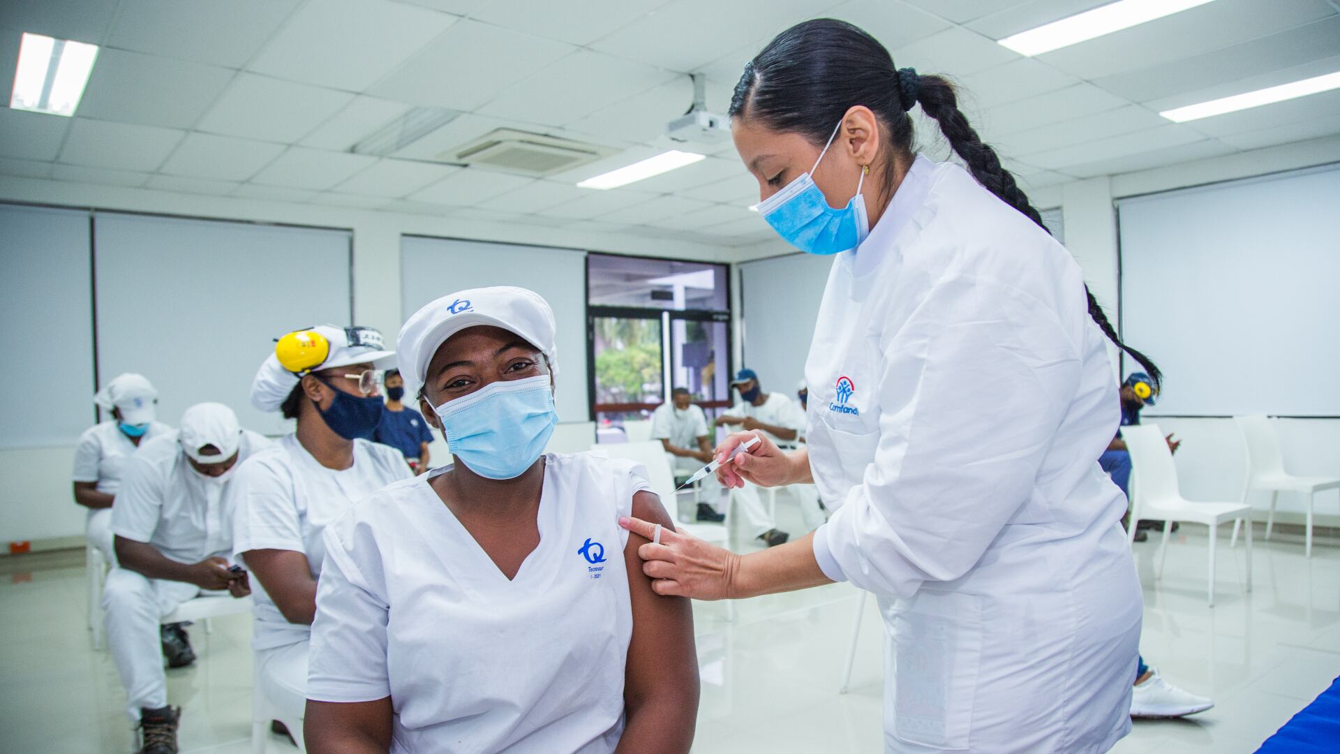 TQ fue una de las primeras empresas en unirse al programa de vacunación de empresas privadas.
