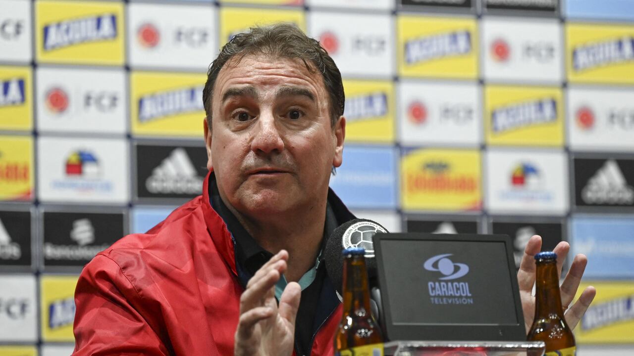 Néstor Lorenzo, técnico de la Selección Colombia de mayores.