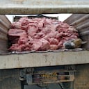 Carne en mal estado fue incautada en el municipio de Donmatías, Antioquia.