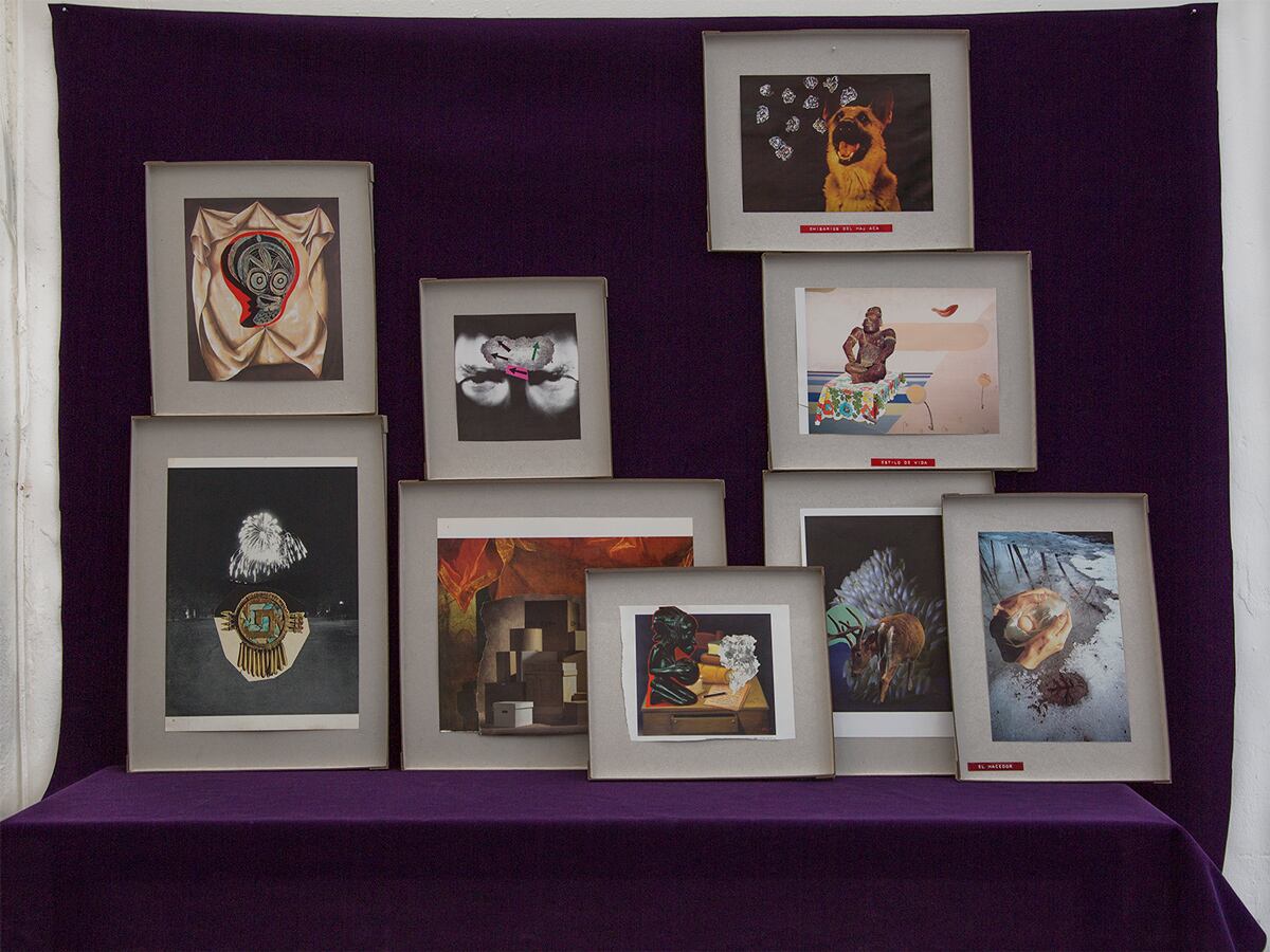 "El Espectro de Rumpelstiltskin" de Juan Mejía y Giovanni Vargas. Hace parte de la exposición INCISO en la galería Casa Hoffmann. Cortesía de la galería