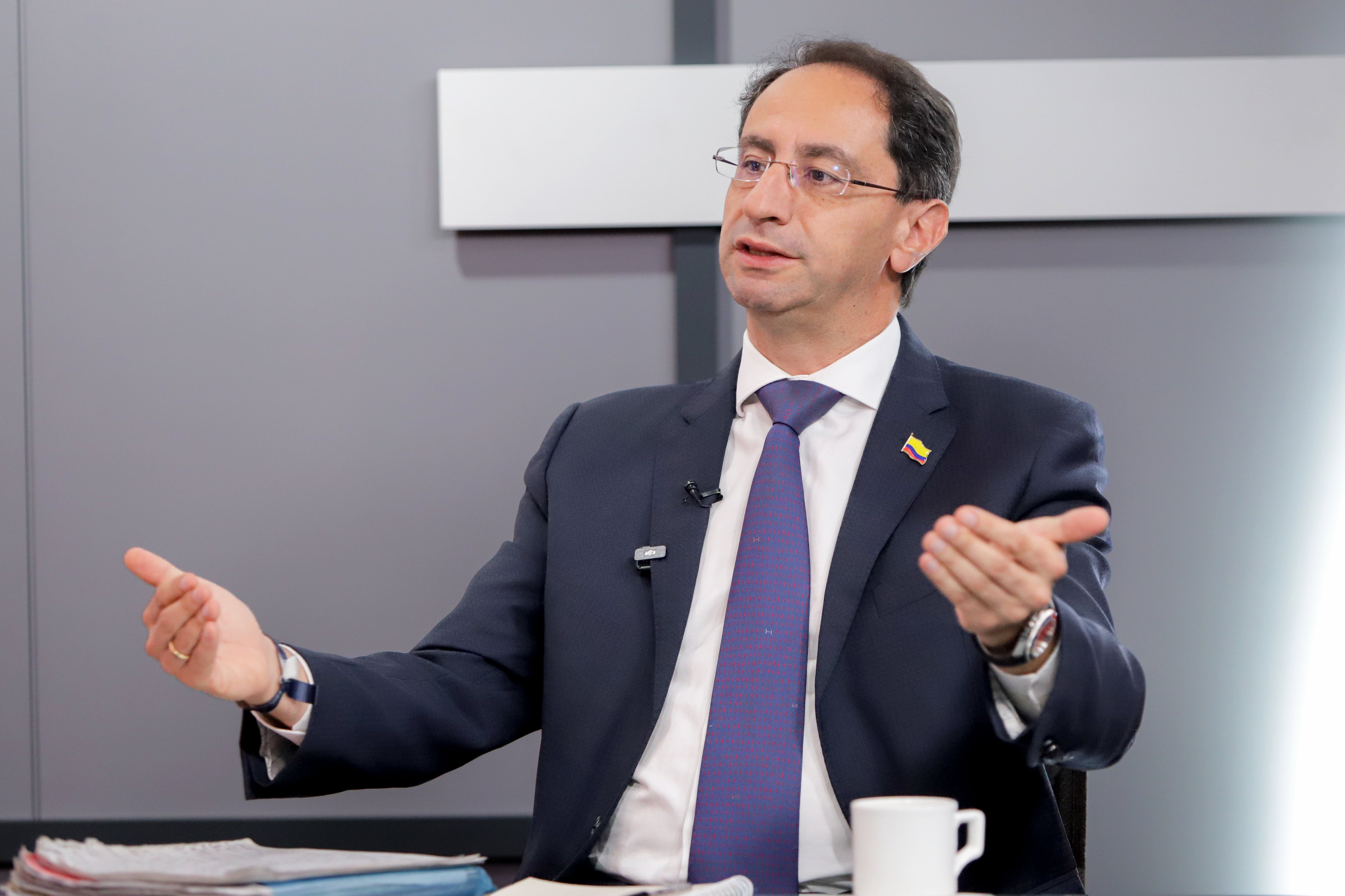 El candidato vicepresidencial José Manuel Restrepo, la fórmula de Abelardo De La Espriella