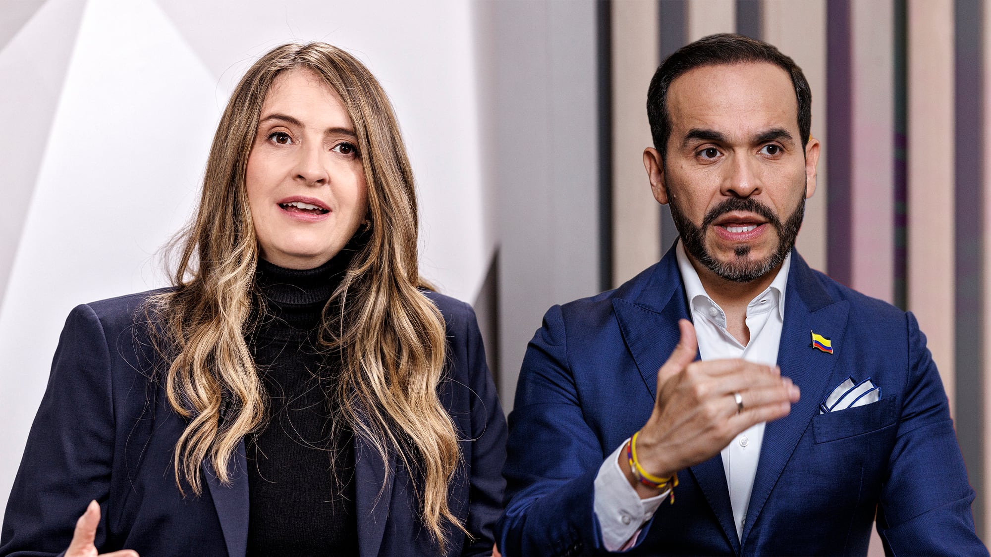 Paloma Valencia y Abelardo de la Espriella