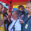 Llegada de Yeison López al barrio Floralia