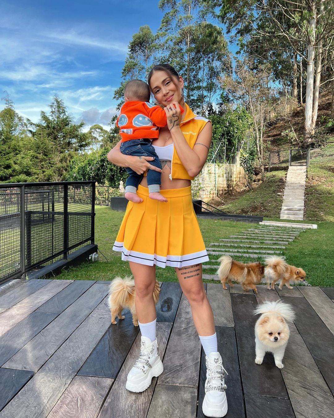 Greeicy Rendón es criticada por momento que vivió con su hijo Kai