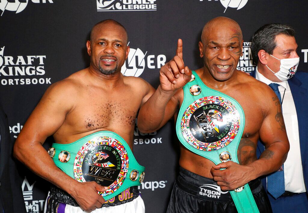 Tyson y Roy Jones