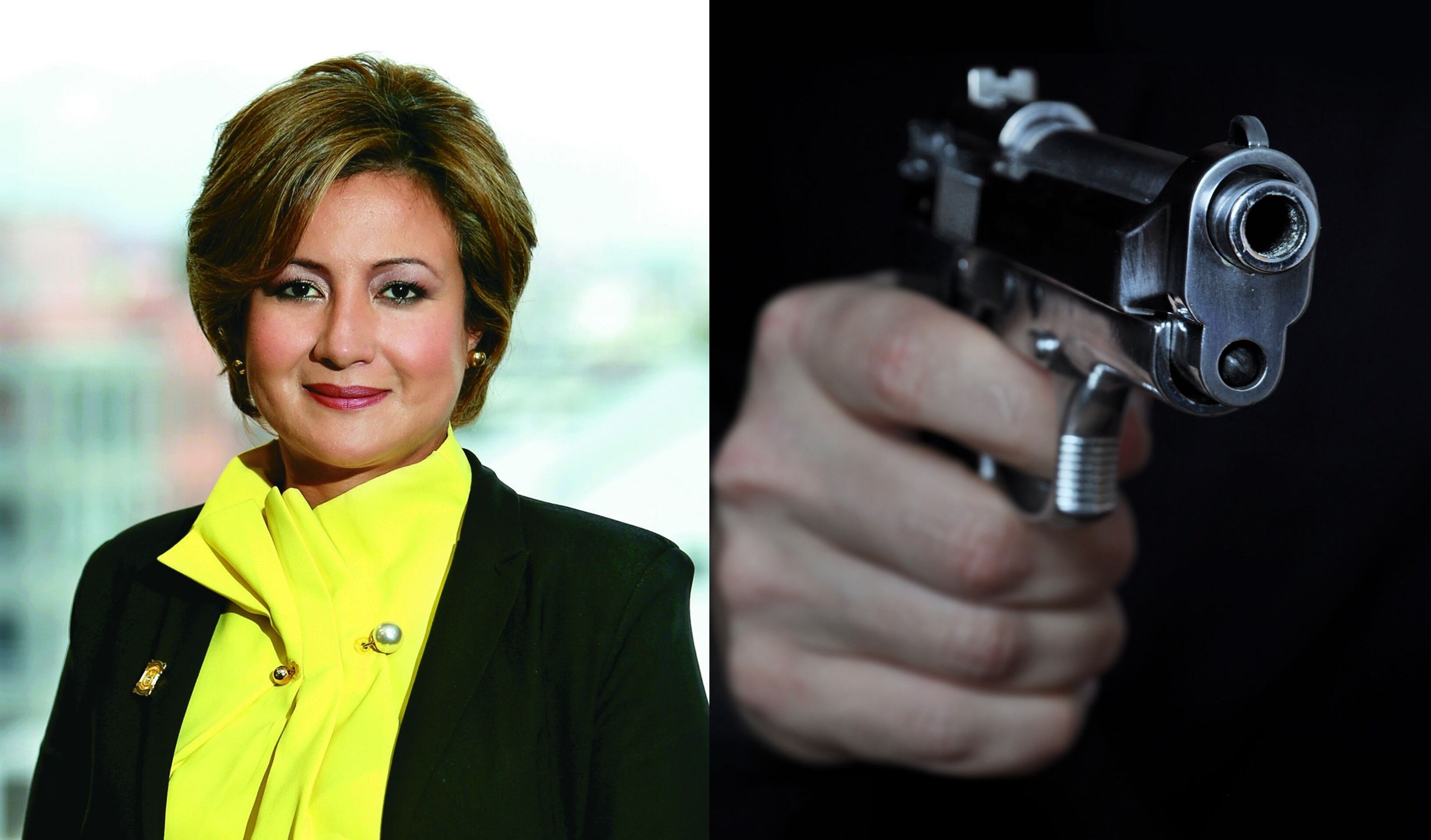 La excongresista Tatiana Cabello vivió momentos de pánico durante un robo. Estaba con su hijo, un menor de ocho años, y el delincuente les apuntó con arma de fuego en la cabeza.