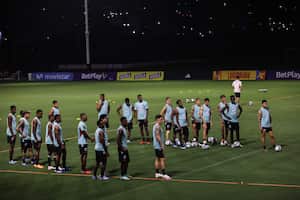 Entrenamiento selección Colombia
