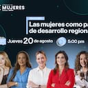 Esta es la sexta edición de las charlas digitales 'Voces que transforman', titulada 'Las mujeres como palanca de desarrollo regional'.