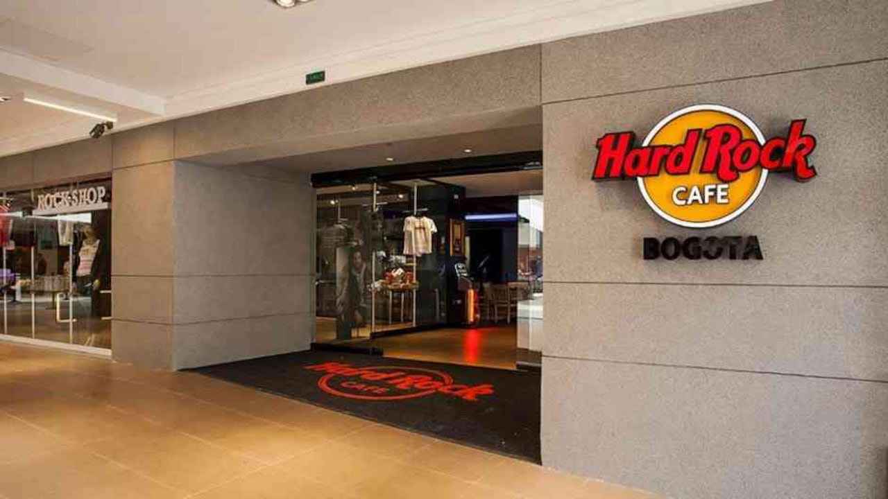 La franquicia se estableció en Bogotá en octubre del 2001. Foto tomada de Facebook Hard Rock Bogotá.