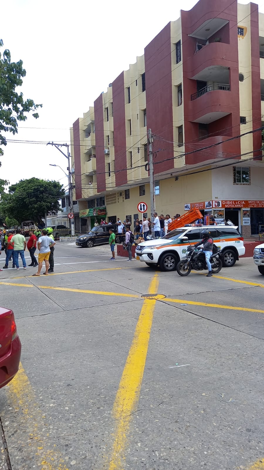 El cuerpo del hombre quedó tendido en la vía