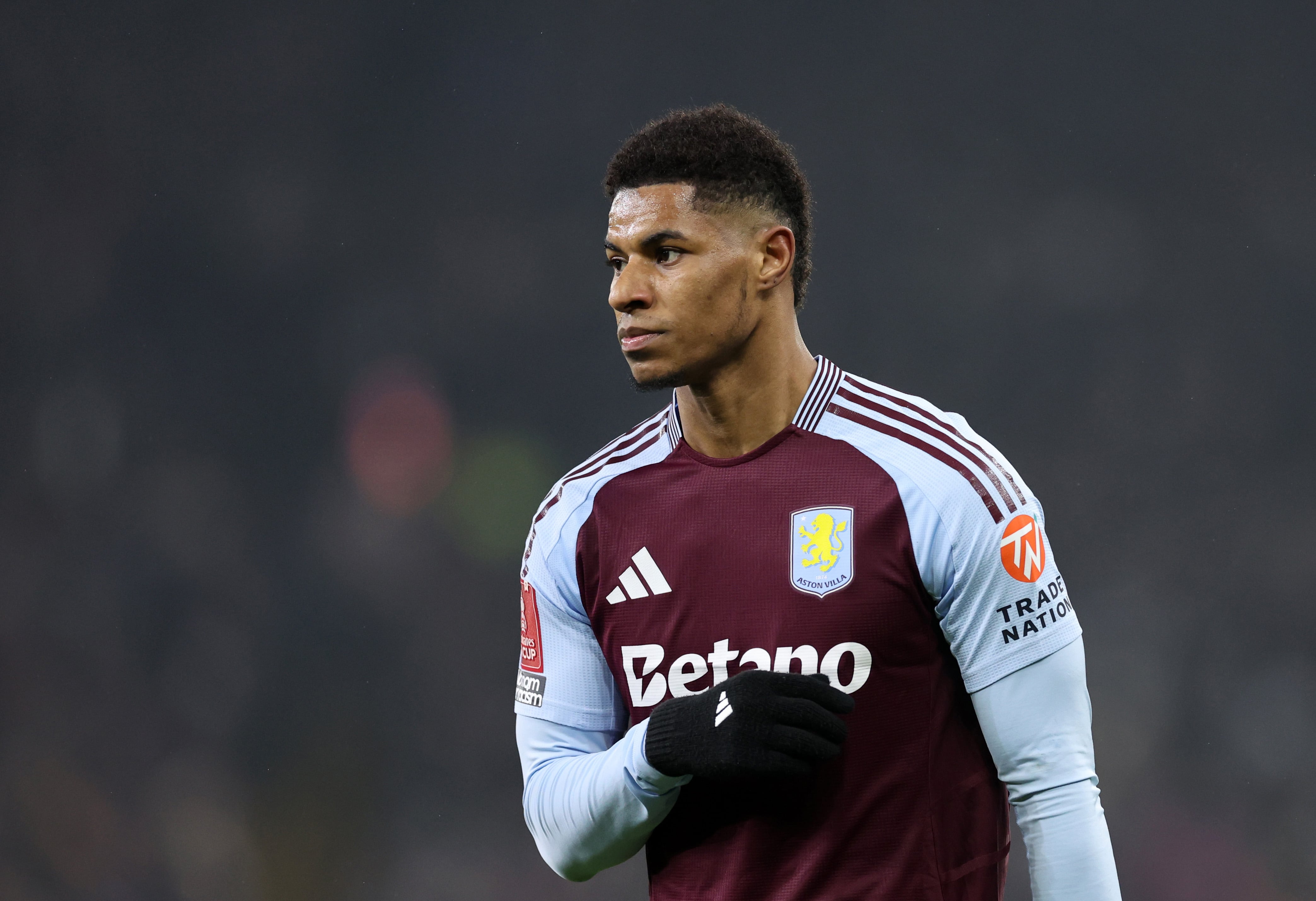 Marcus Rashford, el reemplazo de Jhon Durán en Aston Villa.