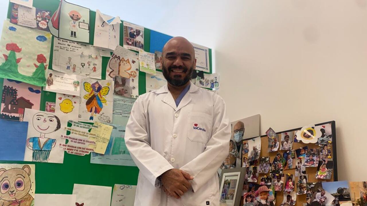 Jairo Rivera, cirujano de trasplantes de La Cardio.