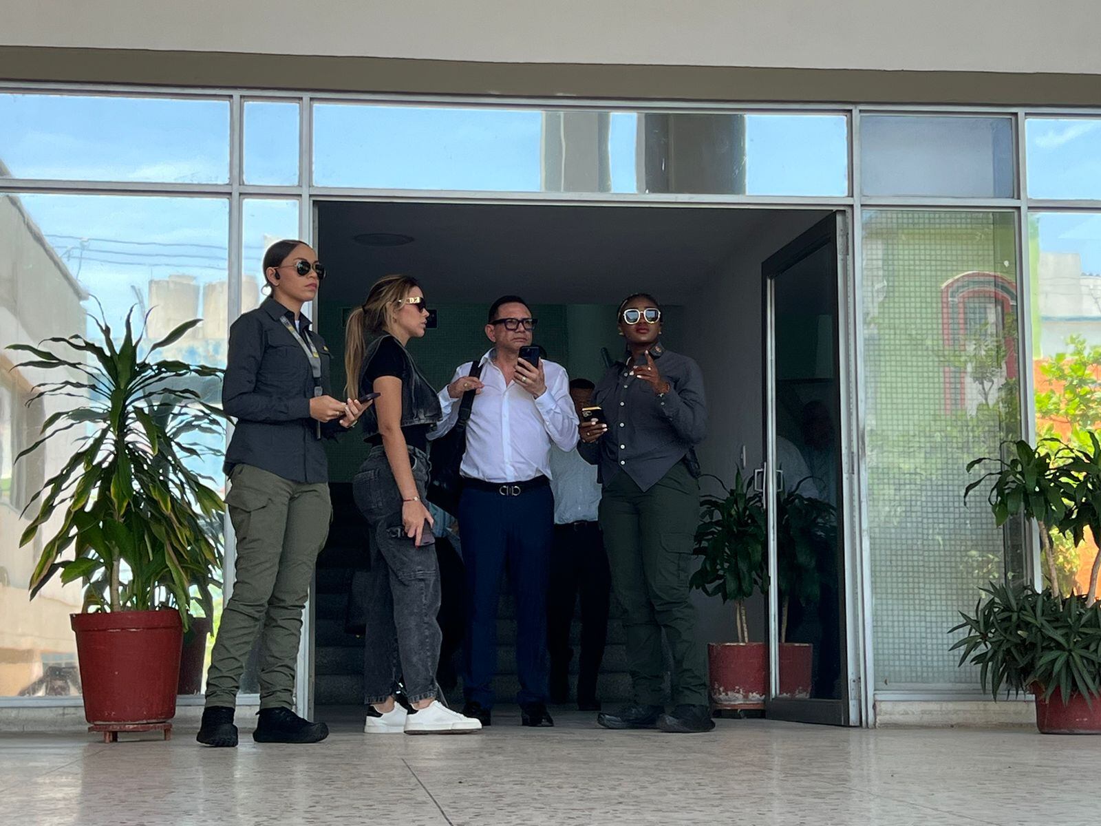 Daysuris Vásquez y el esquema de protección de Presidencia que le retiraron.