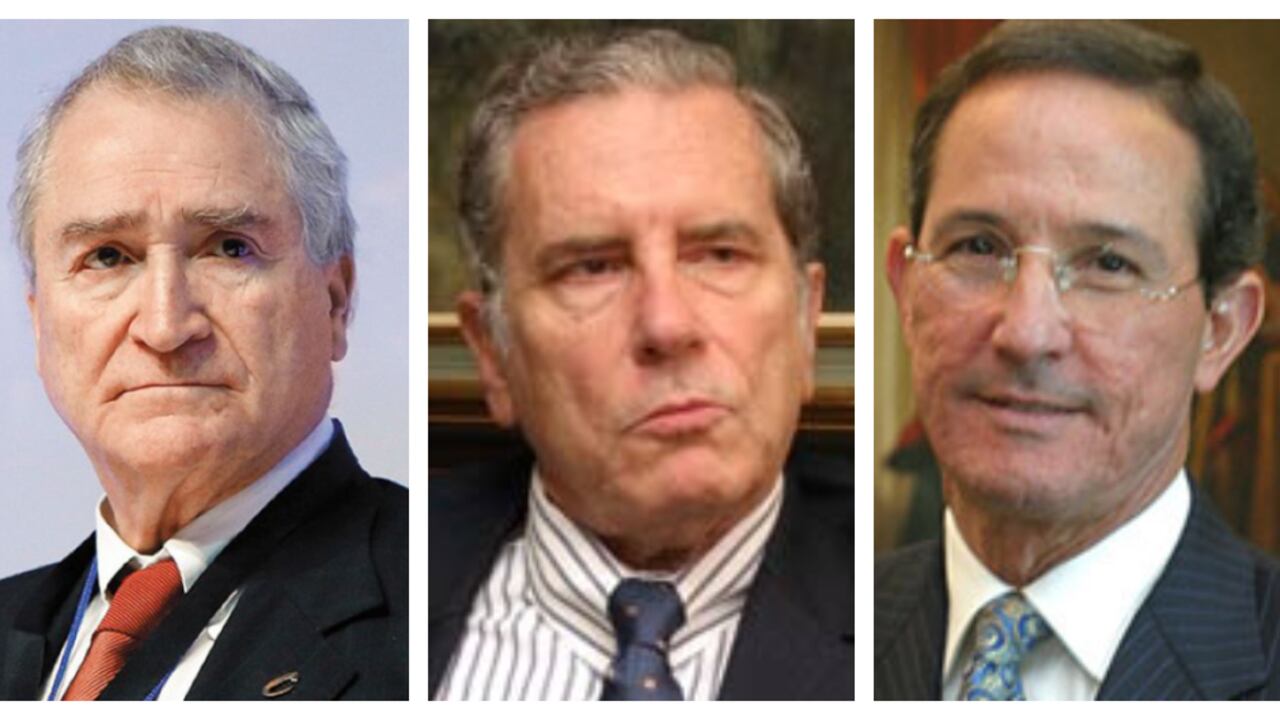 Ómar Yepes, Carlos Holguín Sardí y Fernando Araujo son algunos de los expresidentes del Partido Conservador que quieren recuperar las riendas de la colectividad.