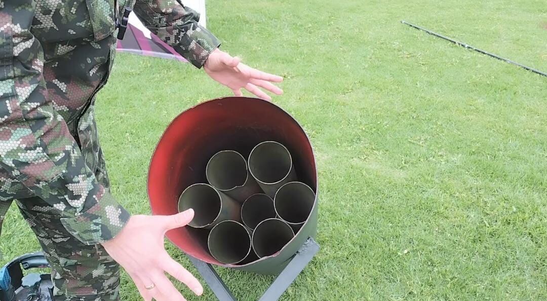 El ELN habría cargado los tatucos con varios cilindros con explosivos para igual el sistema una bomba racimo que está prohibida mundialmente.