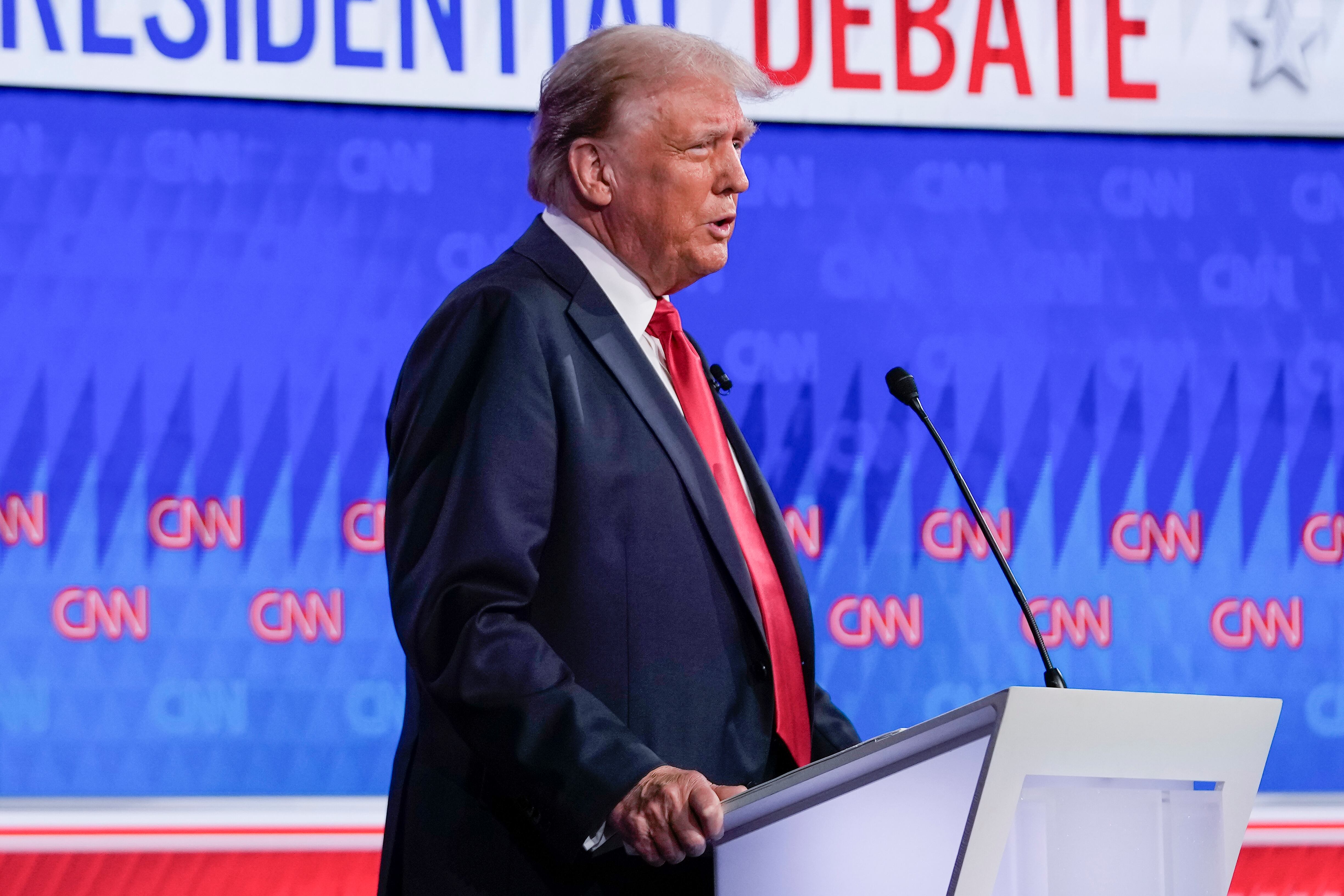 Biden, Trump  Debate presidencia