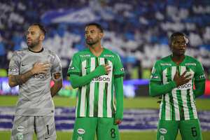 David Ospina, Edwin Cardona y Andrés Román, figuras de Atlético Nacional