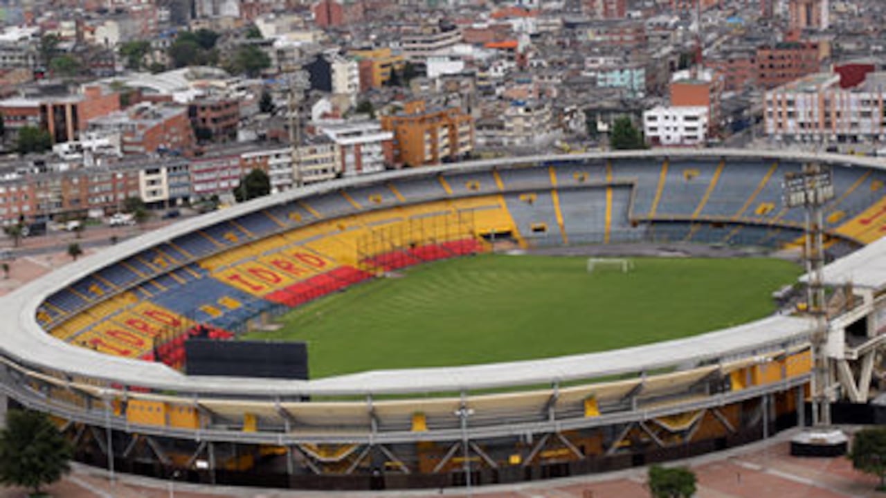El estadio El Campín.