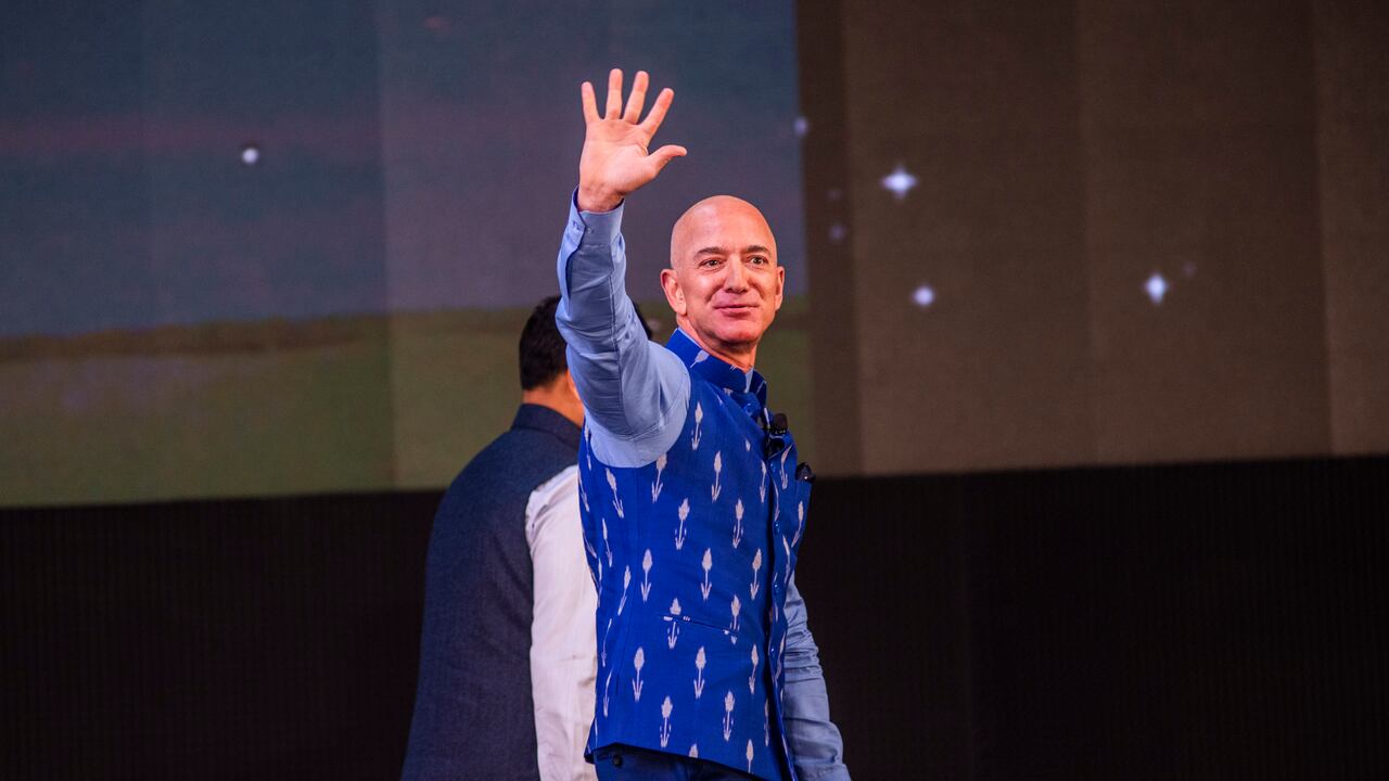 Jeff Bezos, CEO de Amazon.