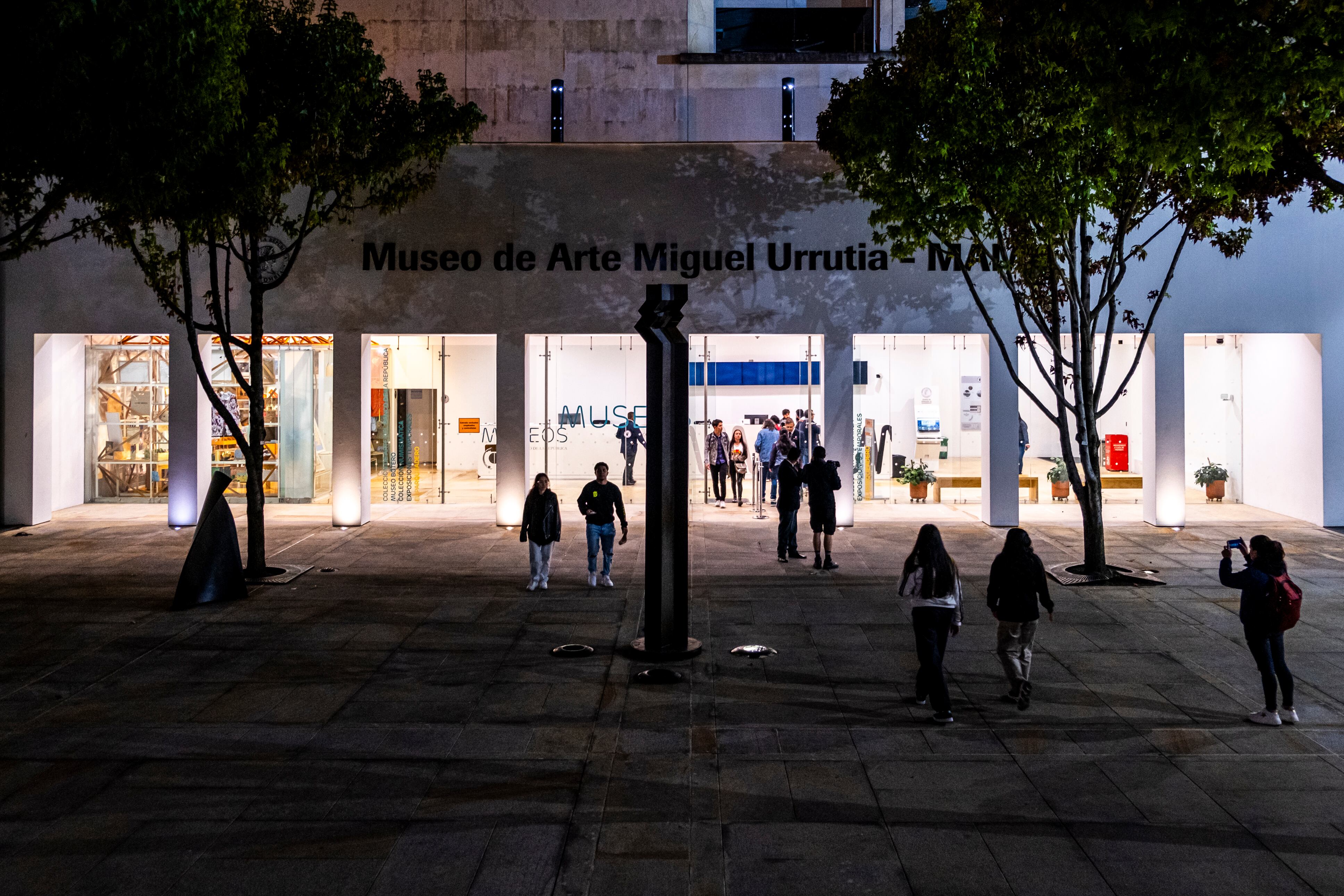 Así se ha visto en el pasado la Noche de Museos en Bogotá.