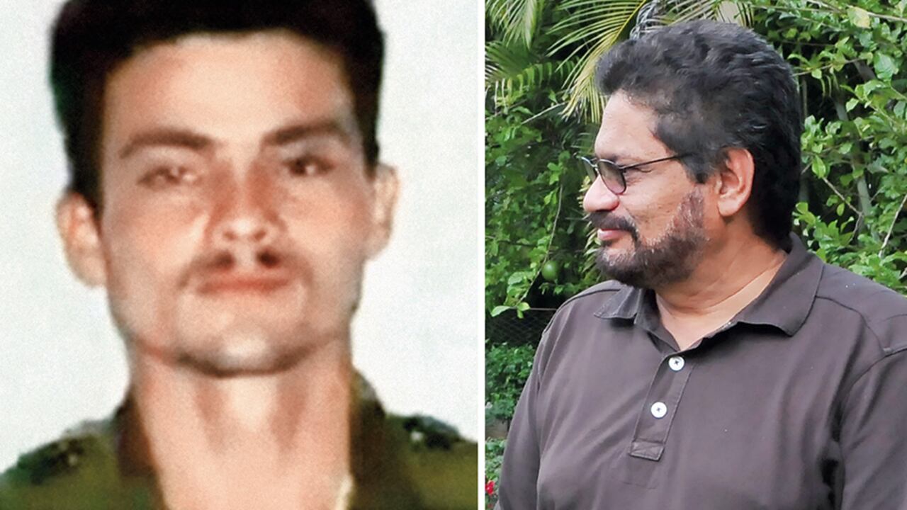 Iván Mordisco e Iván Márquez, excompañeros en las Farc, ahora se disputan a muerte el negocio del tráfico de drogas.