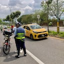 Controles operativos de tránsito en Bucaramanga.