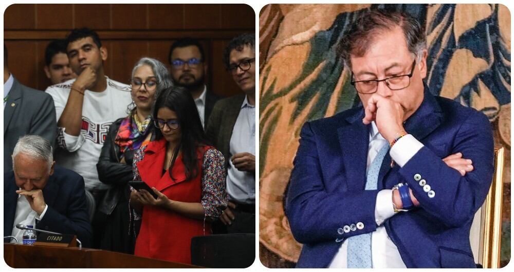 Gustavo Petro, el principal derrotado con el archivo de la reforma a la salud.