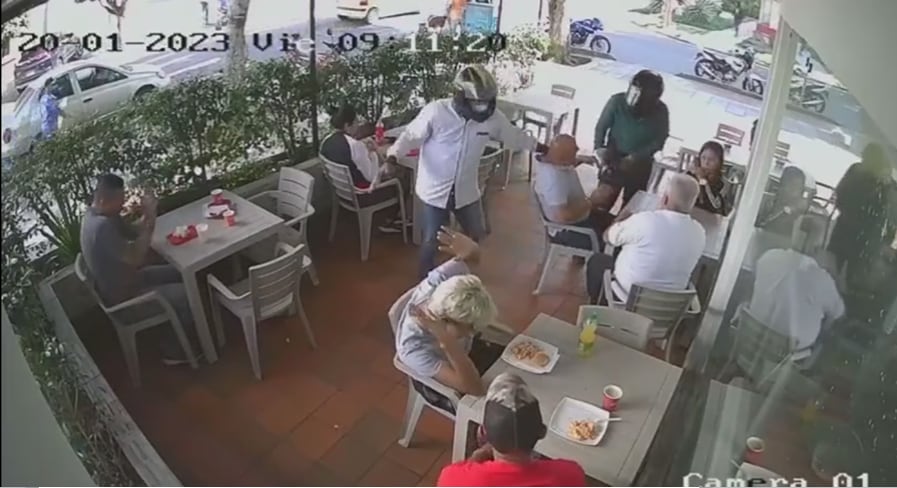 El hecho se registró en el barrio San Francisco de Bucaramanga.