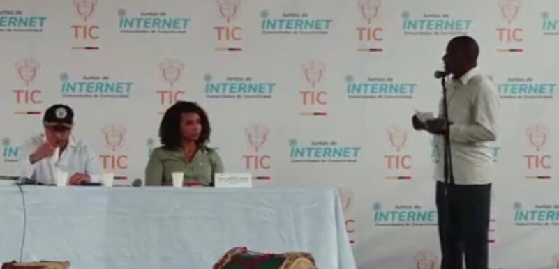 Líder social del Chocó reclamó a Petro