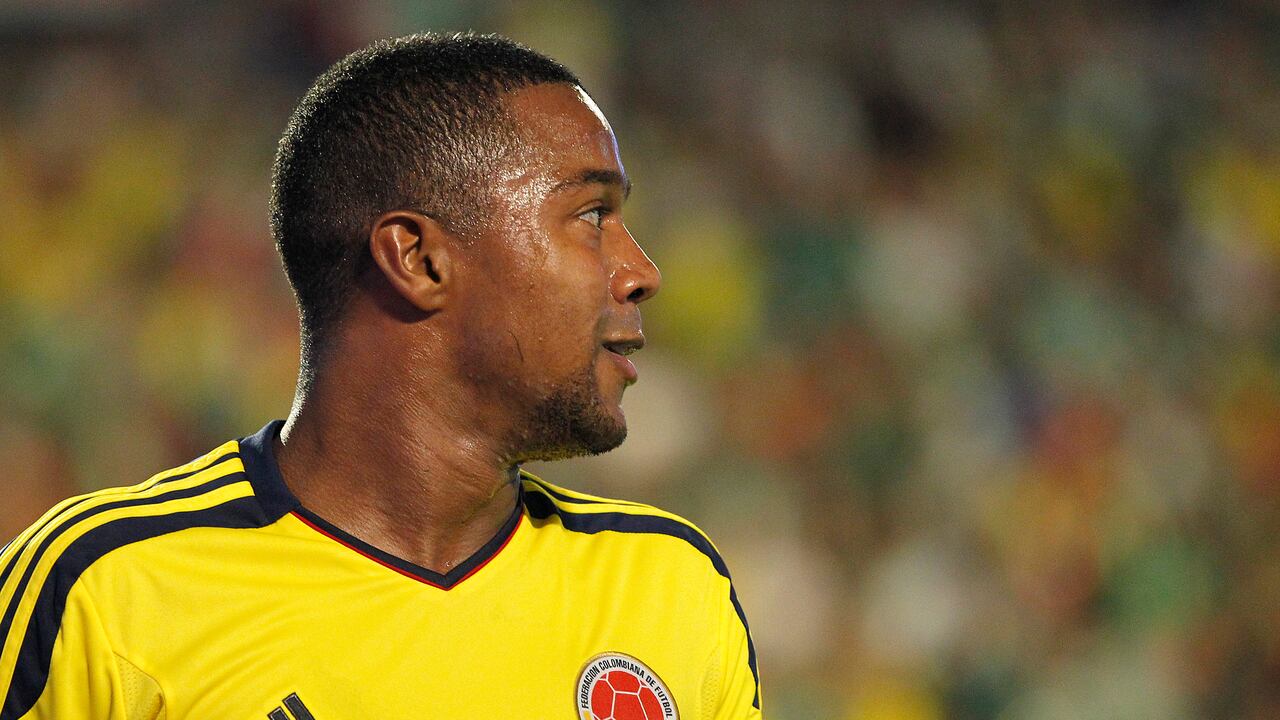 Dorlan durante un amistoso frente a México con la camiseta de la Tricolor